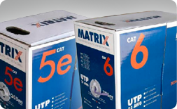 Matrix Cat5e and Cat6 Cable