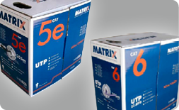 Matrix Cat 6 and Cat 5e Cable