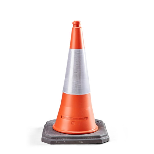 Guard 2-Part Motorway Traffic Cone with Sleeve 750mm High