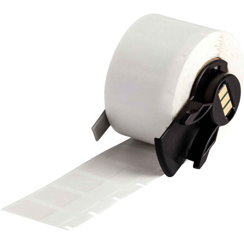  cable labels | Brady PTL-17-427 Self-laminating Vinyl Labels for M611, BMP61 and BMP71 - B-427 - 12.70 mm x 25.40 mm - White