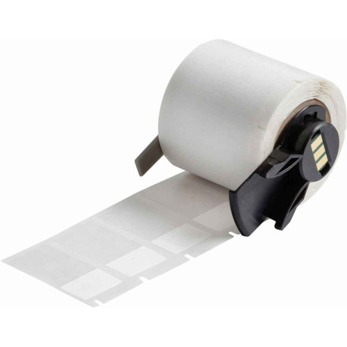  cable labels | Brady PTL-30-427 Self-laminating Vinyl Labels for M611, BMP61 and BMP71 - B-427 - 19.05 mm x 38.10 mm - White