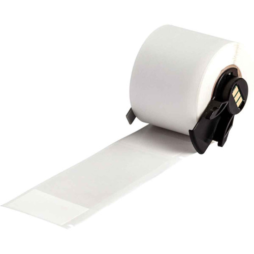 cable label | Brady PTL-33-427 Self-laminating Vinyl Labels for M611, BMP61 and BMP71 - B-427 - 38.10 mm x 101.60 mm - White