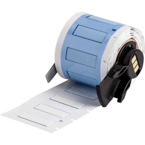 CMW Ltd | Brady PSPT-187-1-WT PermaSleeve Wire Marker Sleeves for M611, BMP61 and BMP71 - B-342 - 25.78 mm x 8.50 mm - White
