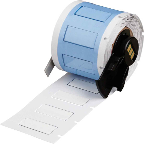  | Brady PSPT-250-1-WT PermaSleeve Wire Marker Sleeves for M611, BMP61 and BMP71 - B-342 - 25.78 mm x 11.15 mm - White