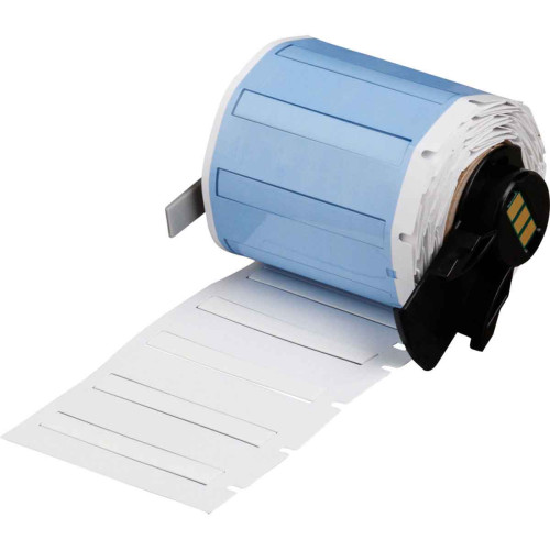  | Brady PSPT-125-175-WT PermaSleeve Wire Marker Sleeves for M611, BMP61 and BMP71 - B-342 - 44.83 mm x 5.96 mm - White