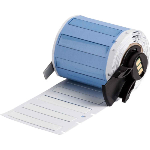  | Brady PSPT-187-175-WT PermaSleeve Wire Marker Sleeves for M611, BMP61 and BMP71 - B-342 - 44.83 mm x 8.50 mm - White