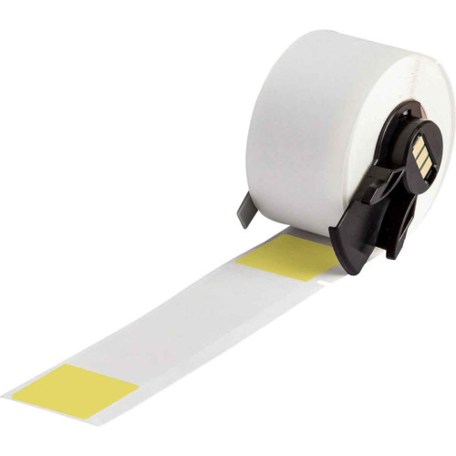 cMW Ltd | Brady PTL-23-427-YL Self-laminating Vinyl Labels for M611, BMP61 and BMP71 - B-427 - 25.40 mm x 101.60 mm - Yellow