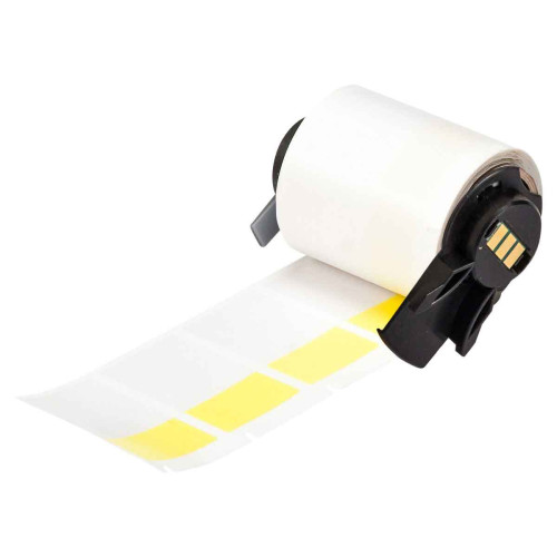  | Brady PTL-31-427-YL Self-laminating Vinyl Labels for M611, BMP61 and BMP71 - B-427 - 25.40 mm x 38.10 mm - Yellow