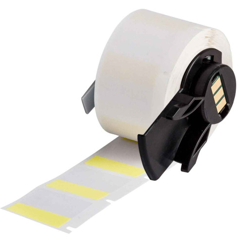  | Brady PTL-19-427-YL Self-laminating Vinyl Labels for M611, BMP61 and BMP71 - B-427 - 25.40 mm x 25.40 mm - Yellow
