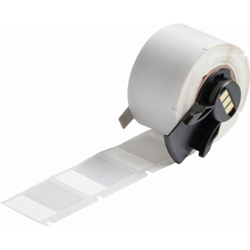  cable label | Brady PTL-103-427 Self-laminating Vinyl Labels for M611, BMP61 and BMP71 - B-427 - 25.40 mm x 31.75 mm - White