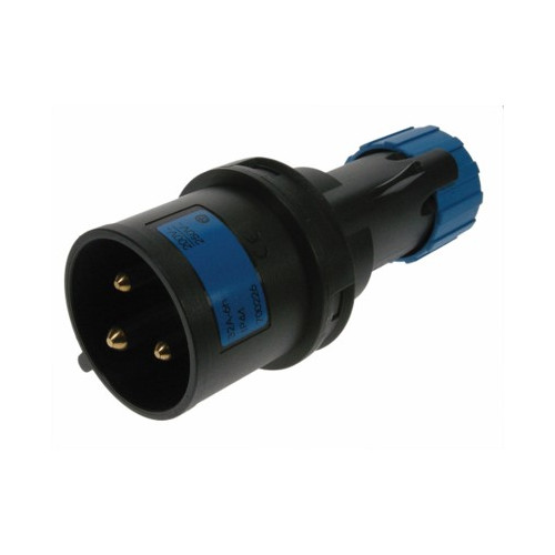 CMW Ltd | 10 Way Vertical UK PDU 0U 3m Switched with 32A Commando Plug- Black