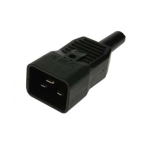 CMW Ltd Power Distribution Units | 10 Way Vertical UK PDU 0U 3m Switched with IEC-C20 Plug- Black
