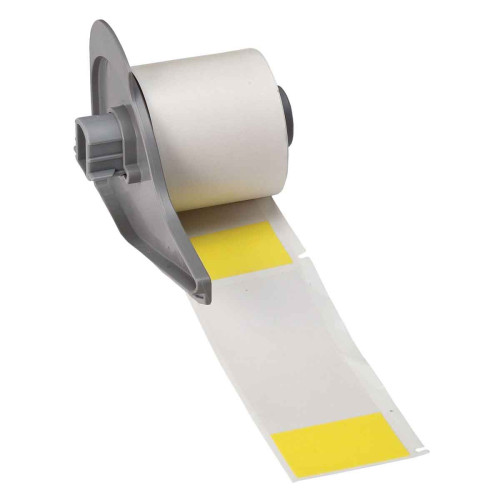 CMW Ltd cable labels | Brady M71-33-427-YL BMP71 Label Printer Labels - B-427 - 38.10 mm x 101.60 mm - Yellow
