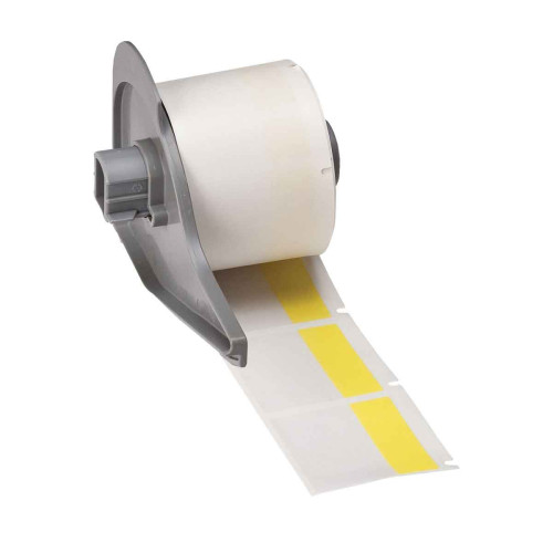 CMW Ltd cable labels | Brady M71-32-427-YL BMP71 Label Printer Labels - B-427 - 38.10 mm x 38.10 mm - Yellow