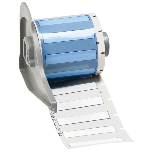 CMW Ltd Labelling Machines | Brady M71-187-175-342 BMP71 PermaSleeve Wire Marker Sleeves - B-342 - 44.83 mm x 8.50 mm - White