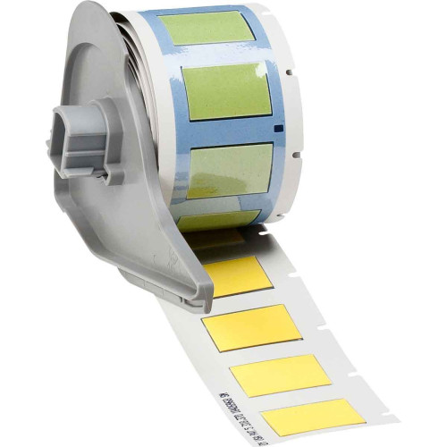 CMW Ltd | Brady M71-375-1-7641Y BMP71 Low Smoke Halogen Free Permasleeves - B-7641 - 25.78 mm x 16.40 mm - Yellow