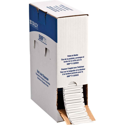CMW Ltd | Brady BM71-94-175-7641 BMP71 Low Smoke Halogen Free Permasleeves - B-7641 - 44.83 mm x 4.60 mm - White