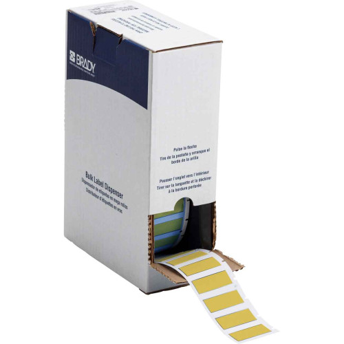CMW Ltd | Brady BM71-375-175-7641Y BMP71 Low Smoke Halogen Free Permasleeves - B-7641 - 44.83 mm x 16.38 mm - Yellow