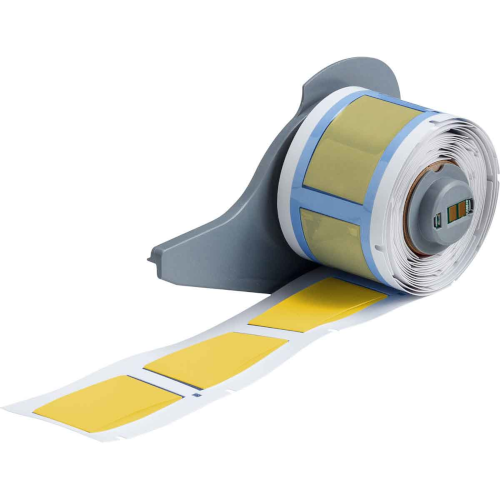 Brady Cable Labels, M71-1000-1-342YL BMP71 PermaSleeve Wire Marker Sleeves, B-342, 25.78 mm x 42.16 mm, Yellow