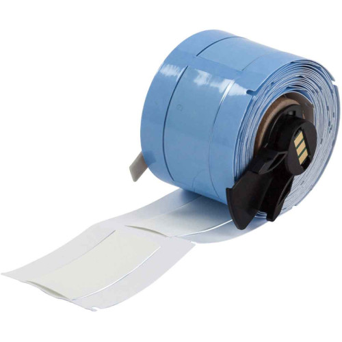  | Brady PSPT-500-2-WT-R PermaSleeve Wire Marker Sleeves for M611, BMP61 and BMP71 - B-342 - 50.80 mm x 21.61 mm - White