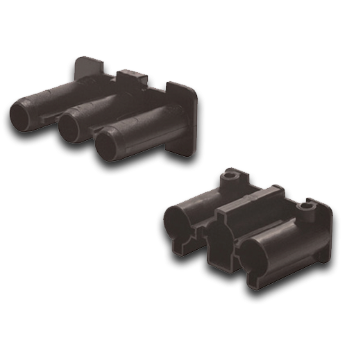 161421GST | Black GST Female End Plugs