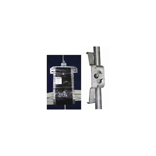 Erico 0 | nVent CADDY Cablecat Steel 6Z34 Threaded Rod Clip 8 - 12mm 7mm hole