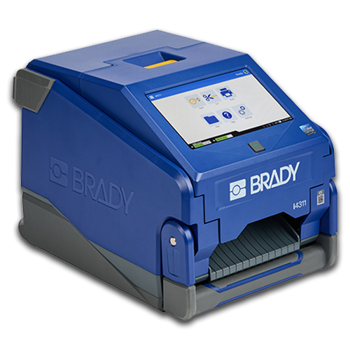 Brady i4311 4 inch battery powered industrial label printer for wire and fibre identification