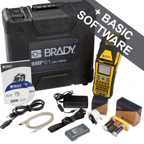 CMW Ltd Cable Label Printer | Brady BMP61-QWERTY-UK BMP61 Label Printer - QWERTY UK