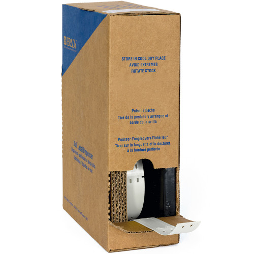  | Brady BM71-10x75-7643-WT Bulk Linerless B-7643 cable tags for M611, BMP61 and BMP71 - B-7643 - 10.00 mm x 75.00 mm - White