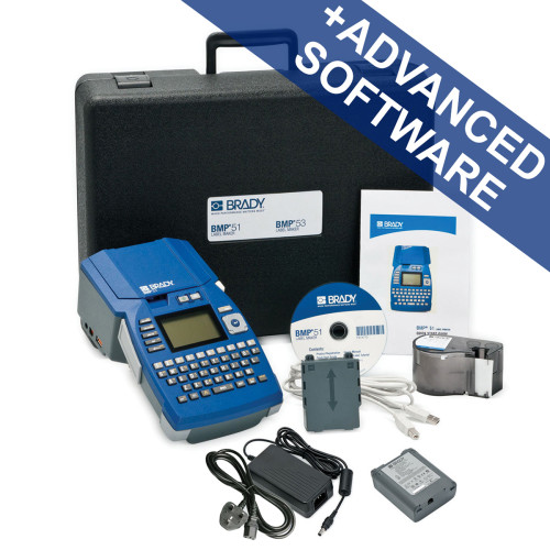 CMW Ltd Labelling Machines | Brady BMP51-UK-PWID BMP51 Label Printer - UK with Brady Workstation PWID Suite