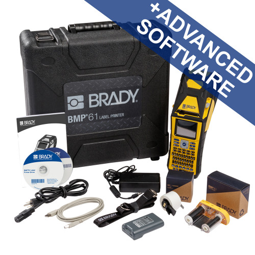 CMW Ltd | Brady BMP61-QY-UK-W-PWID BMP61 Label Printer - QWERTY UK with wifi and Brady Workstation PWID Suite