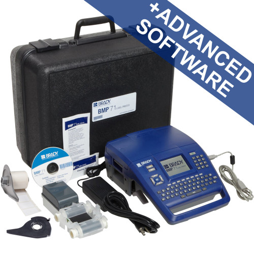 CMW Ltd Labelling Machines | Brady BMP71-QY-UK-PWID BMP71 Label Printer - QWERTY UK with Brady Workstation PWID Suite