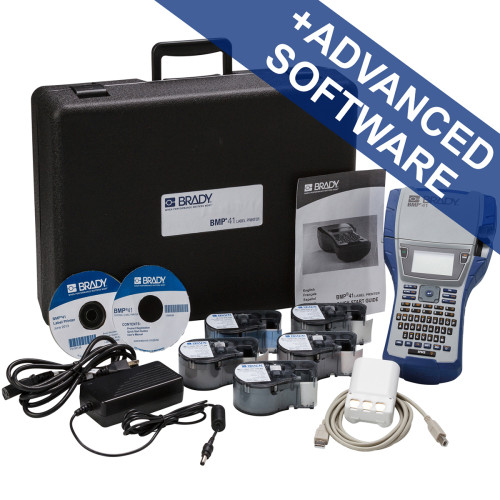 CMW Ltd Cable Label Printer | Brady BMP41-UK-ELEC BMP41 Label Printer - Electrical Kit - UK