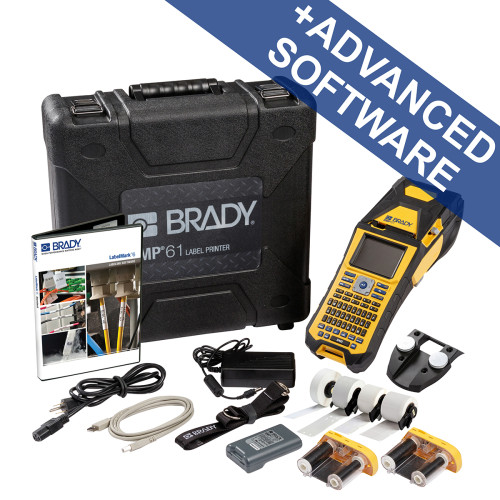 CMW Ltd Labelling Machines | Brady BMP61-QY-UK-DATA BMP61 Label Printer - Voice- and Datacom kit - QWERTY UK with wifi