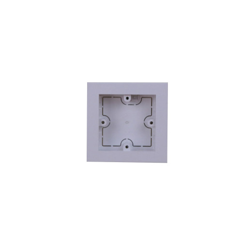 Univolt MIB60/100 | Dietzel Univolt Single Gang PVC  Maxi Trunking White Accessory Box 28mm depth