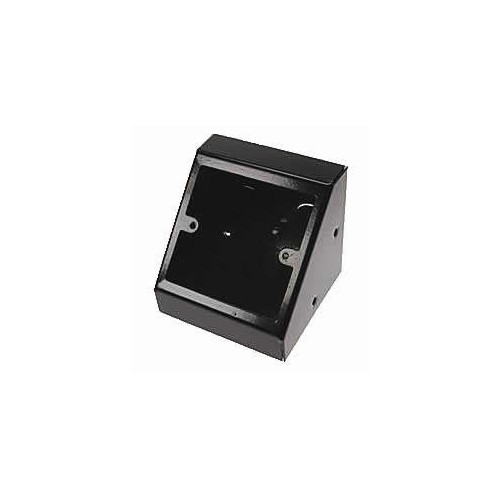 TASS PB001B | Single Gang Black Pedestal Power - Data Outlet Unit