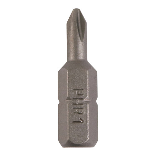 TIMco No.1 x 25mm S2 Driver Bits - PH (Pack/10)