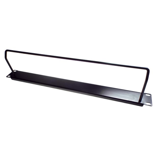 CMW Ltd | 1U Cable Lacing Bar Panel 100mm Black