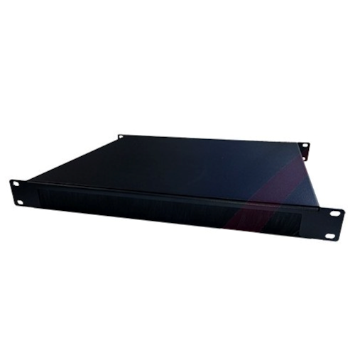 HOTLOK 10112 | 1U 19 inch Cable Pass Through Panel - Black