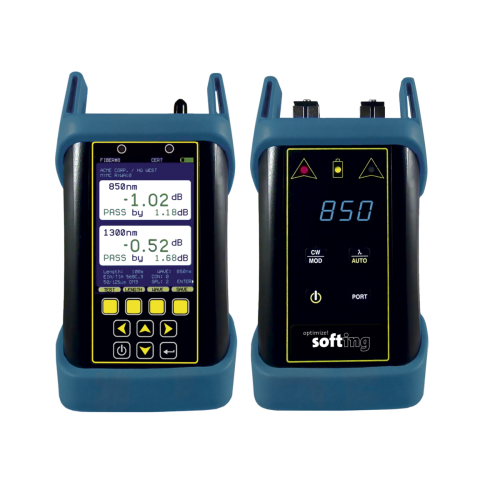 Softing FiberXpert 700 - Quad Attenuation Measurement Kit for Multimode & Singlemode