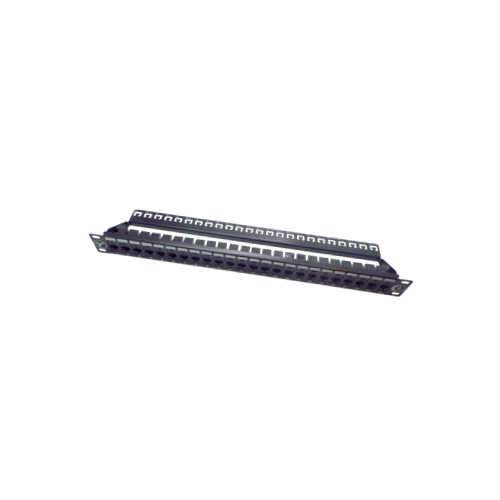 CMW Ltd | Matrix Cat6 U/UTP Through-Coupler Panel 1U