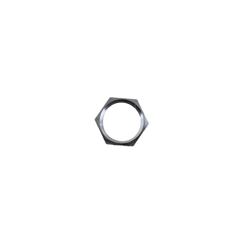 25mm Brass Nickel Plated Locknut (Each)