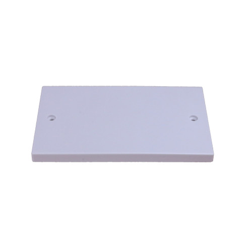 CMW Ltd | White Double Gang Blank Plate
