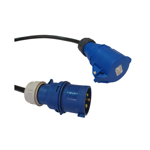 CMW Ltd | IEC60309 3mt Male to Female 32A Commando Lead