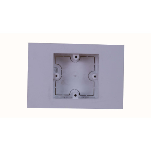 Univolt MIB60/150 | Dietzel Univolt Single Gang PVC for 150 x 150mm Maxi Trunking White Accessory Box 28mm depth