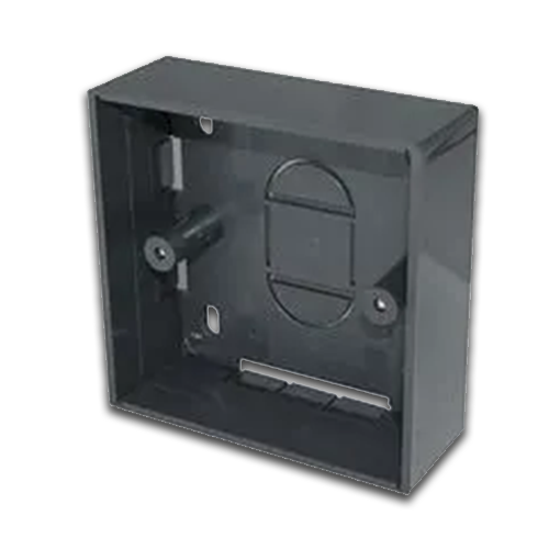 3L32BK Single Gang 32mm Black Back Box