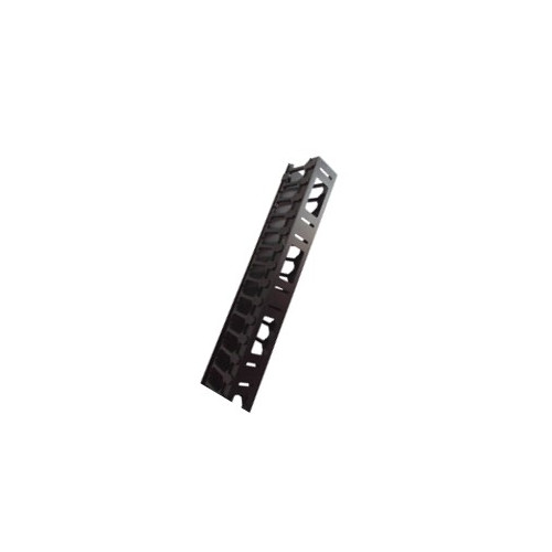 CMW Ltd | 42U Vertical Side Cable Management Trough Black-Matrix