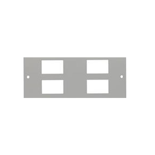 TASS ST0284 | Single & Three Compartment 4 way LJ6C Data Plate Light Grey 185 x 89mm