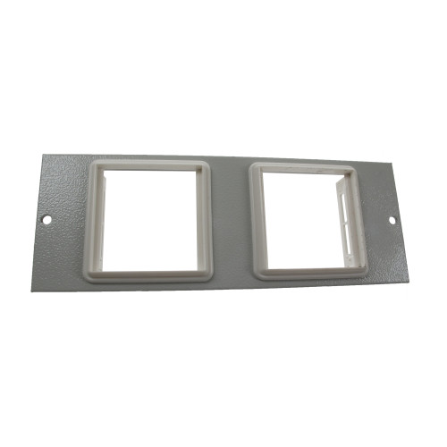 TASS ST0279 | 4 Compartment Euromod Plate 50mm x 50mm Light Grey 185mm x 67mm