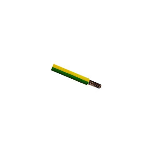 16mm 6491X Green/Yellow Earth Single Core PVC Cable (50m Reel)